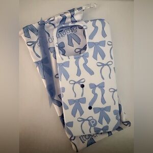 Loopy Case Blue Bow Design Phone Case